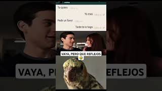 QUE REFLEJOS🤣comedia funny whatsapp funnymoments comedy viralshort [upl. by Ahsilek]