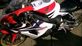 HONDA CBR1000RR FIREBLADE HRC COLOURS 1000cc 2007 HD [upl. by Namrac]