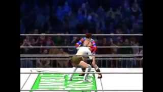 WWE 12 Rumble Roses Match 2 Aigle vs Candy Caneavi [upl. by Agretha]