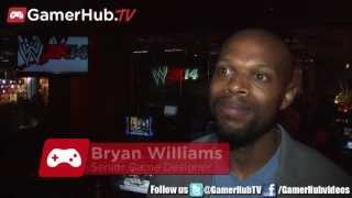 2K Sports Bryan Williams Talks SummerSlam And WWE 2K14  Gamerhubtv [upl. by Losse]