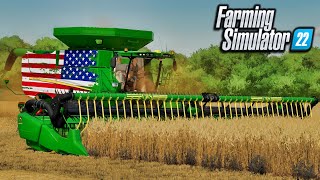 Mod Preview  JD S600 amp FD600 by Custom Modding  Farming Simulator 22 [upl. by Anujra]