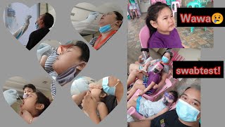 SWAB TEST WHOLE FAMILY  Nagka problem kami habang swab testing ericabonafevlogs [upl. by Chandler]