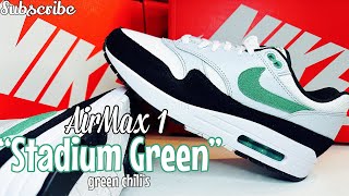 Nike Air Max 1 “Black Stadium Green” [upl. by Athalee142]