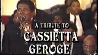 A TRIBUTE TO CASSIETTA GEORGE  LIVE IN CALIFORNIA 1992 [upl. by Oflodor]