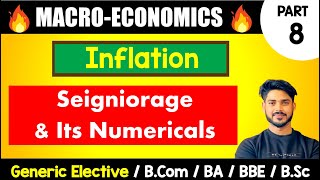 Seigniorage amp Its Numericals  Past Year Questions  Macroeconomics  GE BCom BA Bsc DU [upl. by Ardnwahs901]