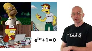 Math in the Simpsons e to the i pi [upl. by Esidnak]