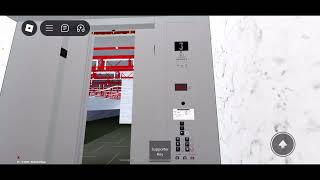 Kone Ecodisc Traction Elevator At Kedron Shopping Center Roblox [upl. by Fogarty]