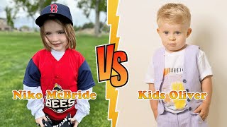 Niko McBride VS Oliver Transformation 👑 New Stars From Baby To 2024 [upl. by Blane]