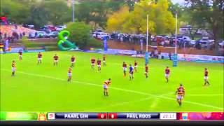 Mutual and Federal Premier Interschools Paul Roos vs Paarl Gimnasium  First Half [upl. by Thordia]