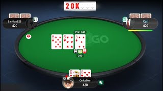 4K Poker Play quotSPIN amp GOquot on PokerStars [upl. by Esertak528]