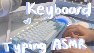 Keyboard typing tapping and scratching ASMR [upl. by Nirrok]