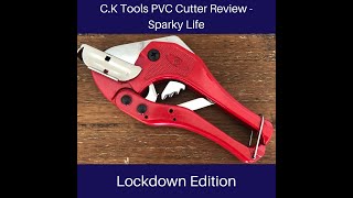 CK Tools PVC Pipe Cutter Review  Sparky Life [upl. by Aleicarg]