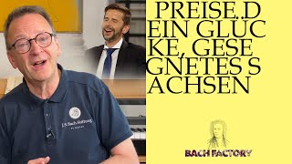 A Royal Cantata Bachs BWV 215 quotPreise dein Glücke gesegnetes Sachsenquot Explained  Bach Factory [upl. by Jennica458]