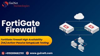 FortiGate Firewall High Availability HAActivePassive SetupampLab Testing Tutorial wwwguinettcom [upl. by Chandler]