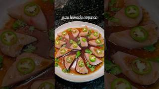 YUZU HAMACHI CARPACCIO RECIPE [upl. by Atis]