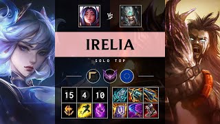 Irelia Top vs Tryndamere Godlike  EUW Master Patch 1420 [upl. by Aseeral]