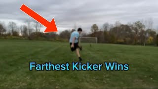 Farthest Kicker Wins [upl. by Kerrill]