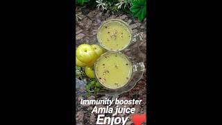 Amla juice for hair growth ampGlowing skin food amlajuice recipe shorts beauty skincare art [upl. by Lekym]