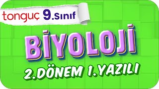 9Sınıf Biyoloji 2Dönem 1Yazılıya Hazırlık 📑 2024 [upl. by Nylarat905]