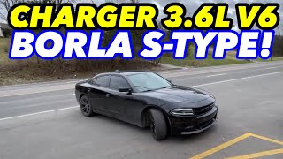 2018 Dodge Charger SXT 36L V6 Dual Exhaust w BORLA S TYPE [upl. by Lanita]