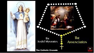 The Joyful Mysteries  VIRTUAL ROSARY  Mondays amp Saturdays [upl. by Laurence930]