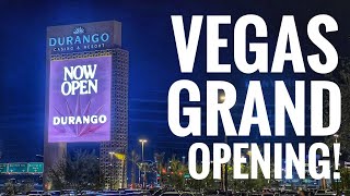 Wow Vegas Casino Grand Opening Durango Resort [upl. by Hsetim]