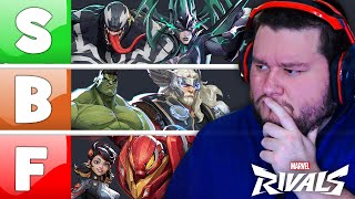 Top 500 Overwatch Player Ranks EVERY Marvel Rivals Hero [upl. by Talanta622]