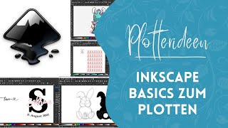 Inkscape Basics zum Plotterdateien zeichnen [upl. by Autrey]