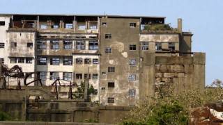 Gunkanjima Hashima 軍艦島 端島 official tour  Skyfall Island [upl. by Airad571]