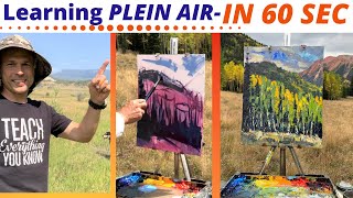 Plein Air Painting Pro Tip SHORTS [upl. by Ias724]