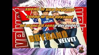 Velvet Boy band KARAOKE FAIR USE [upl. by Aihsetan]