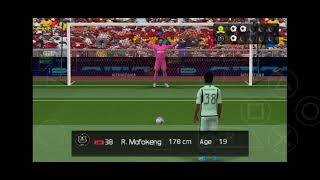 PES AFRIKA 2024 PPSSP BY SNETHEMBA MTSHIZANA  PENALTY SHOOTOUT  SUNDOWNS VS PIRATES [upl. by Diva]