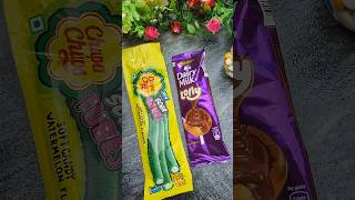 Dairy milk Lolly with Sour tube chupachups candy shortsyoutubeshorts [upl. by Elocal]