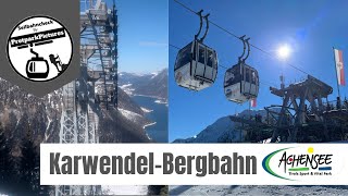 16MGFP Karwendel Bergbahn Pertisau Talfahrt  Achensee Austria 2022🚡 [upl. by Oniotna88]