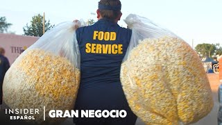 Cómo se alimenta a 100000 fans de Míchigan en el mayor estadio de fútbol americano  Gran negocio [upl. by Turnbull]