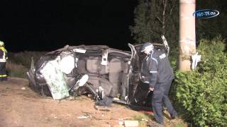 Unfall mit eingeklemmter Person in Wildenfels Sachsen 12082012 [upl. by Icnarf]