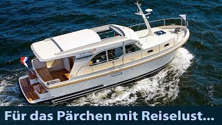 Linssen GS 30 Sedan – für das Pärchen mit Reiselust [upl. by Munafo]