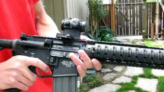 GampP WOC SR15 URX Med GBBR airsoft gun [upl. by Vijar]