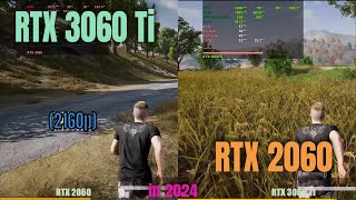 RTX 2060 vs RTX 3060 ti  4K Gaming [upl. by Pelmas]