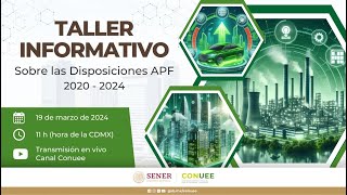 Taller Informativo Sobre Disposiciones APF [upl. by Lyckman]