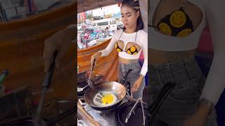 Only 2 USD She Serve Delicious Pad Thai Thai Street Food [upl. by Goody]