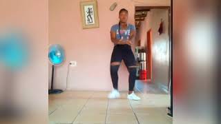 makhadzi ft charma gal Themba muthu dance challenge by kayly wodumo [upl. by Nomyt]