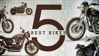 Best Motorcycles To Build A Tracker  5 Best Bikes 6 [upl. by Clippard]