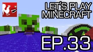 Lets Play Minecraft  Episode 33  Achievement Raceway  Rooster Teeth [upl. by Toby]