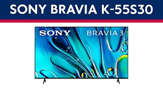 Sony Bravia 3 55quot K55S30 TV Review 2024 [upl. by Vassily]