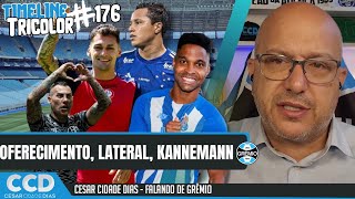 TimeLine Tricolor 176 Calendário briga por lateral oferecimento ao Grêmio Kannemann [upl. by Corley]