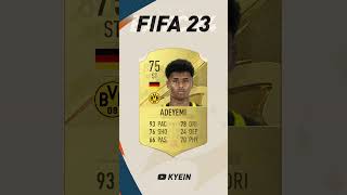 Karim Adeyemi  FIFA Evolution FIFA 21  EAFC 25 [upl. by Yrrehs]