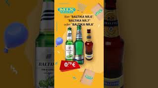 Bier quotBALTIKA NR0quot quotBALTIKA NR 7quot oder quotBALTIKA NR8quot  Top Angebote Mix Markt 190824082024 [upl. by Alfie]