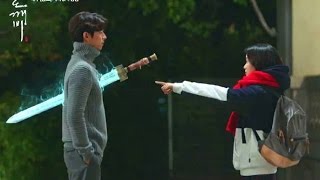 Goblin Episode 3 Ending eng sub  She can see the sword feat Exo Chanyeol and Punch [upl. by Wake213]