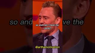 Tom Hiddleston Loki Impression of Graham Norton loki grahamnorton [upl. by Funk938]